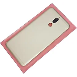 Tkgz Huawei Uyumlu Mate 10 Lite Kasa Batarya Kapagi (Kamera Lens Yan Tus Takimi) Gold