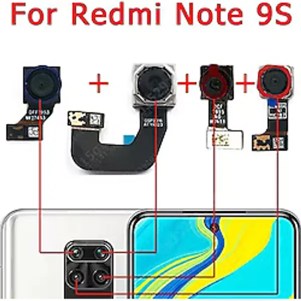 Tkgz Xiaomi Redmi Note 9 Pro Full Arka Kamera Orj