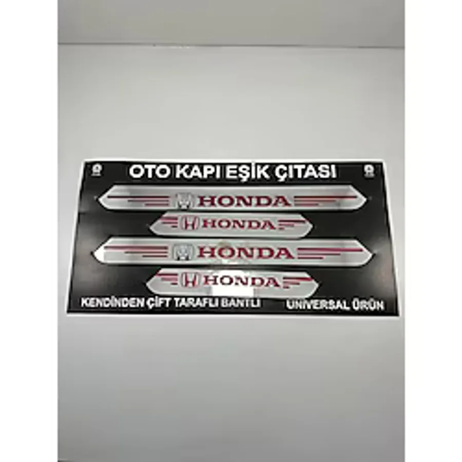 TKY Honda Oto Kapı Eşik Çıtası 4'lü Takım Aynalı Pleksi