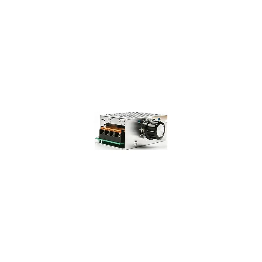 TLS Robotik 4000W Yüksek Güçlü Ayarlanabilir Voltaj Gerilim Regülatörü ve Motor Hız Kontrol Cihazı (B Kalite)