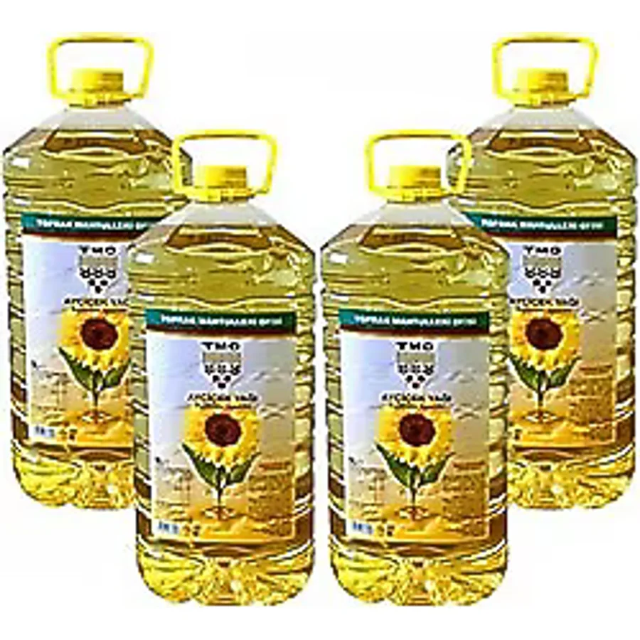 TMO Ayçiçek Yağı 5 lt 4'lü Pet