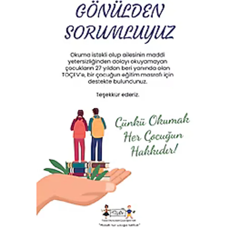 TOÇEV Eğitime E-Destek Kartı
