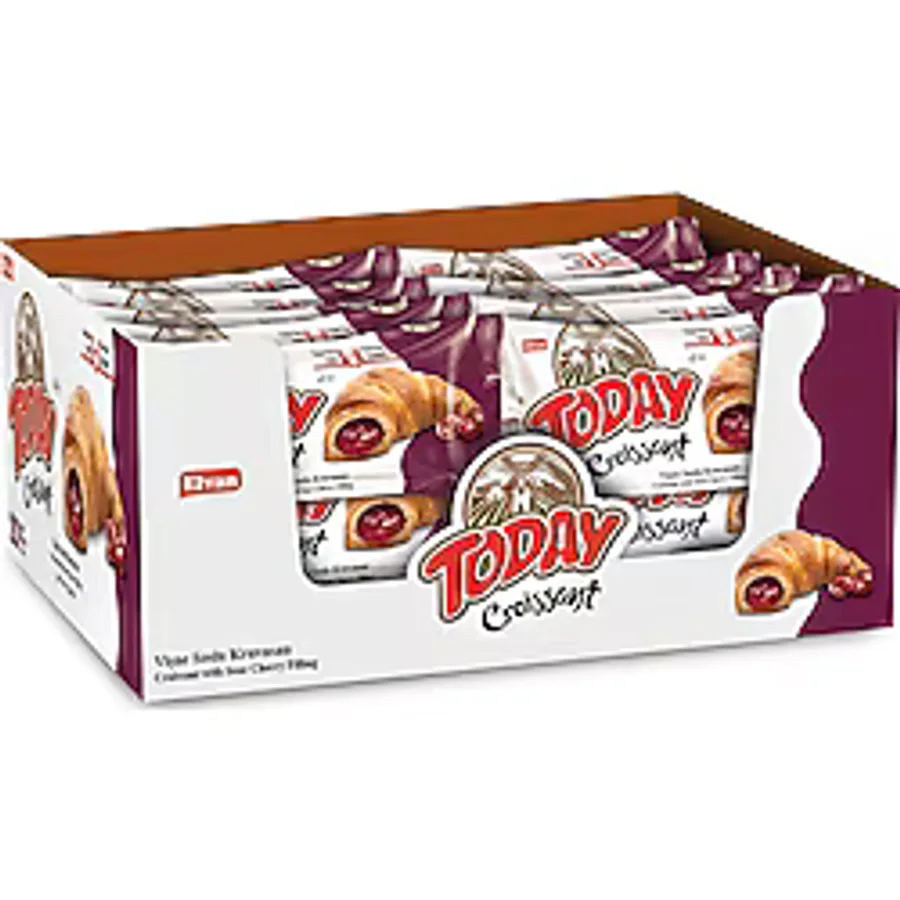 Today Kruvasan Vişneli 40 Gr. 20 Adet (1 Kutu)