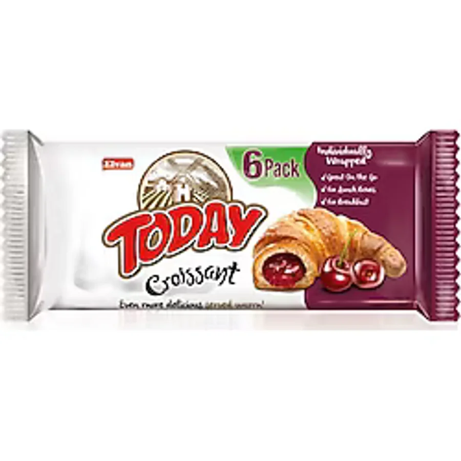 Today Kruvasan Vişneli 40 Gr. 6 Adet (1 Kutu)