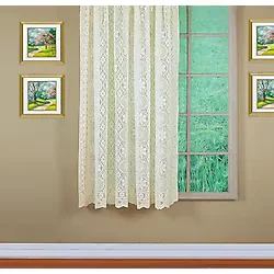 Today's Curtain Hopewell Premium Dantel Panel 160 cm, Krem, 58 G x 63 U