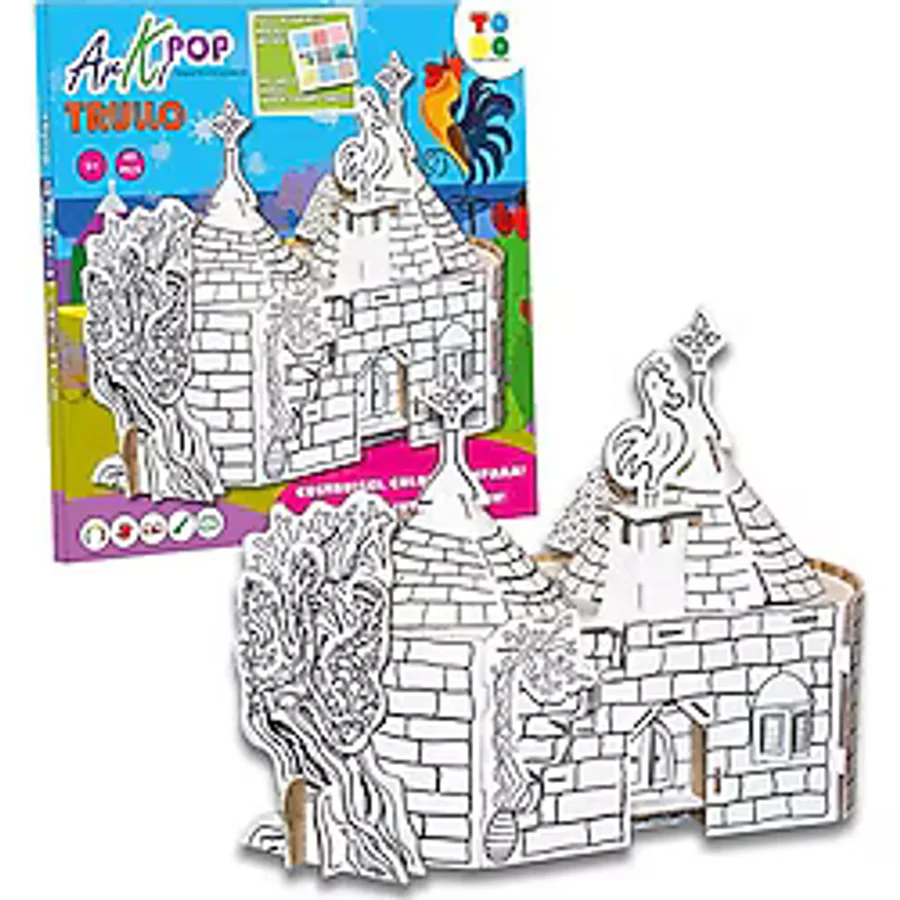 Todo Trullo 3D Boyanabilir Maket Atr0441