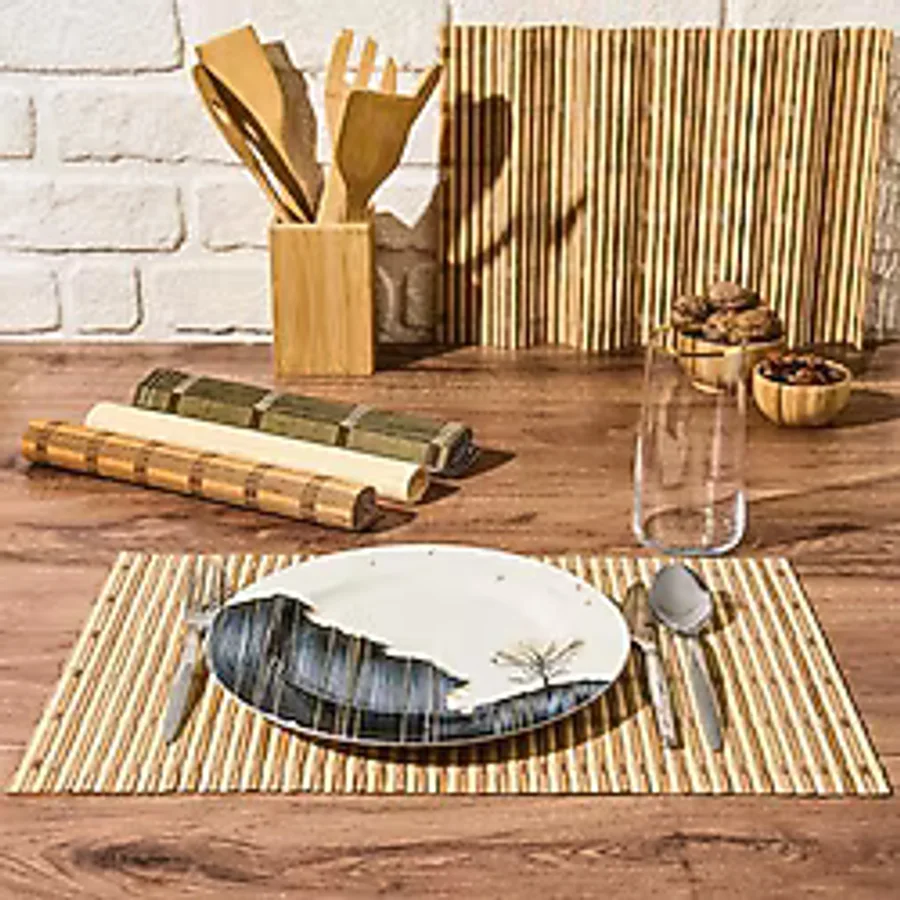 Tohana Bambu Amerikan Servis - 30x40 cm - Asorti