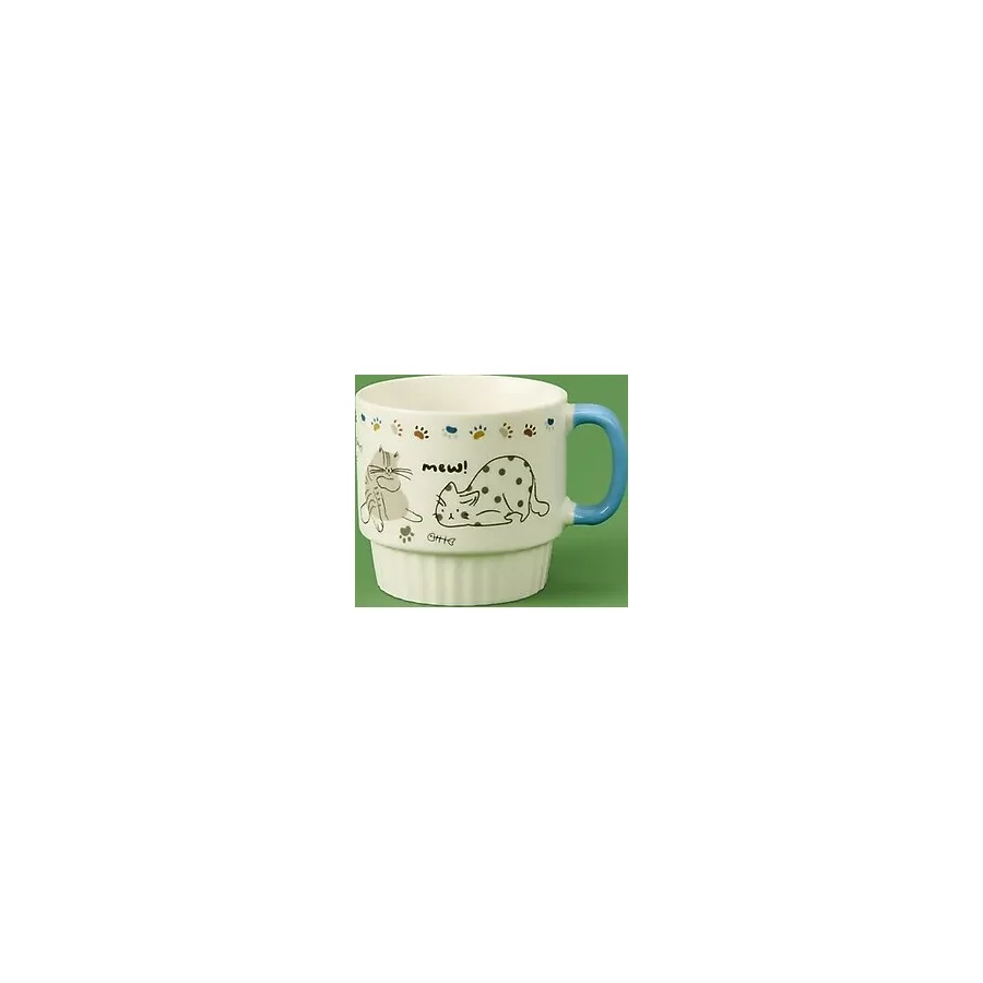 Tohana Renkli Porselen Kupa - Asorti - 420 ml