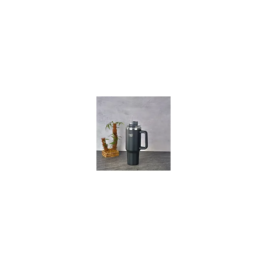 Tohana Termos Pipetli Maxi Kupa Siyah 1200 ml