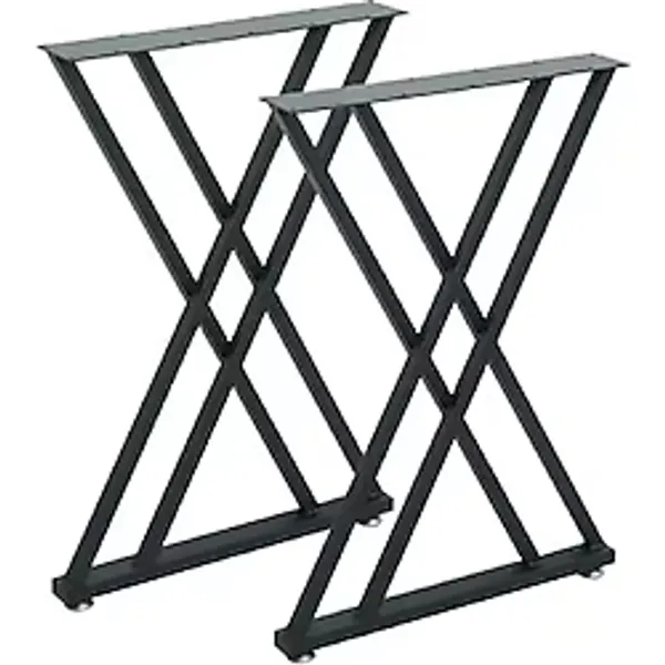 TOLIAHOME Metal Masa-yemek Masası- Çalışma Masası Ayağı 2 Adet Ayak 72 Cm Mobilya Ayağı