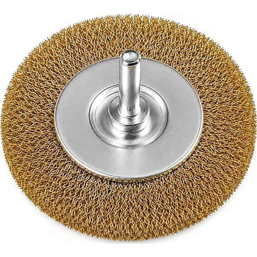 Tomax Pimli Saçaklı Daire Tel Fırça 50 Mm