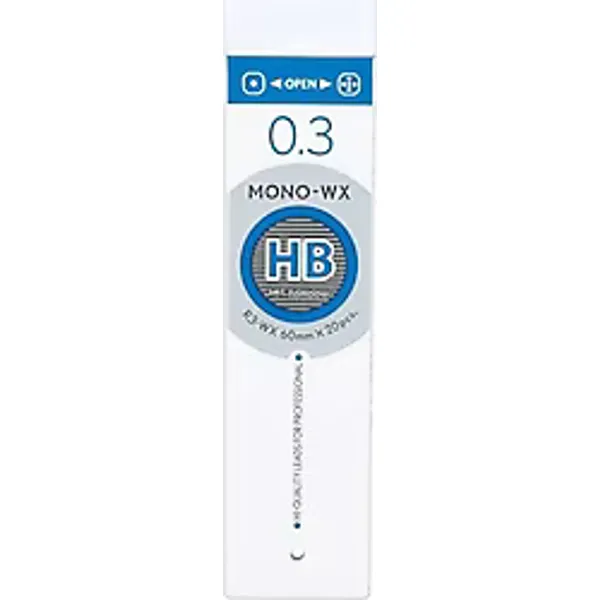 Tombow Mono Wx 20'li 2B 0.3 mm Kalem Ucu