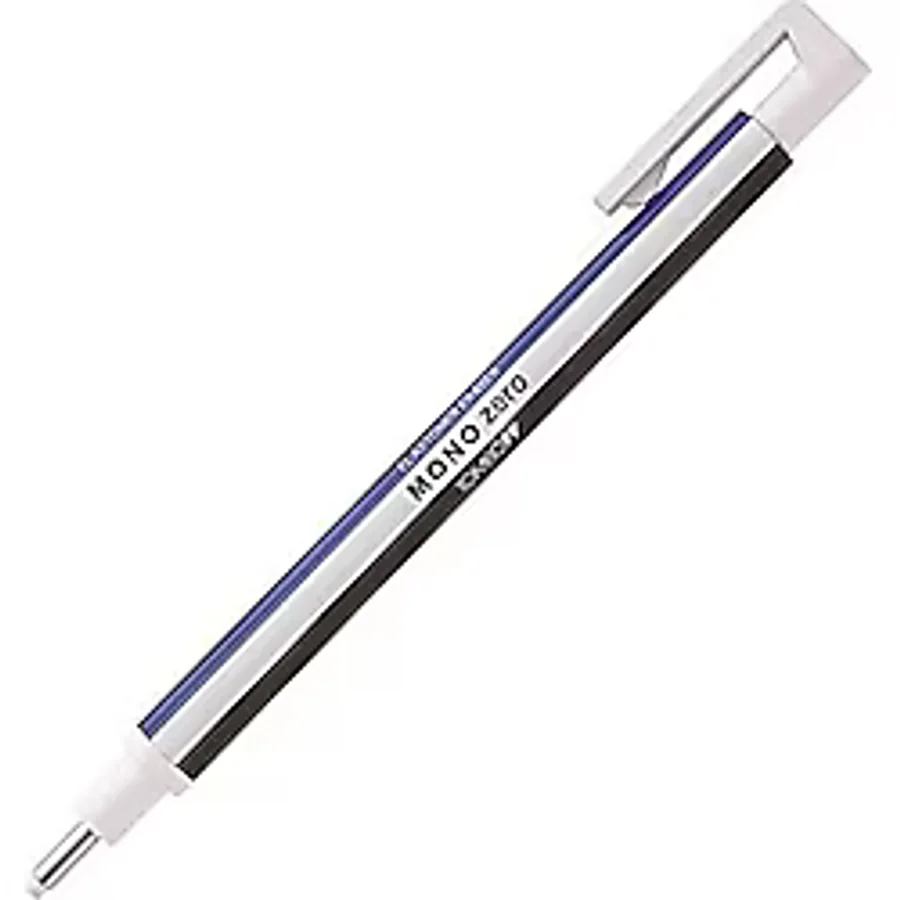Tombow Mono Zero Kalem Silgi Yassı Uç 2.5x5mm Çizgili