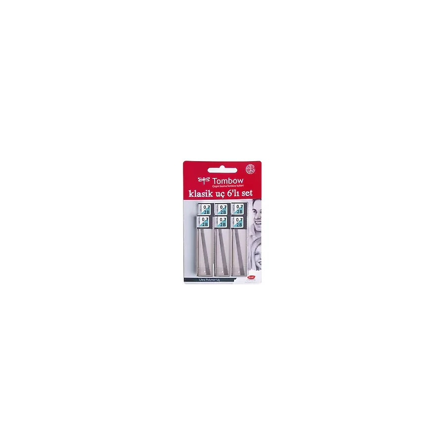 Tombow Uc 0,7 Mm 2b Blisterli ( 6ad ) - Kalem Ucu 0.7