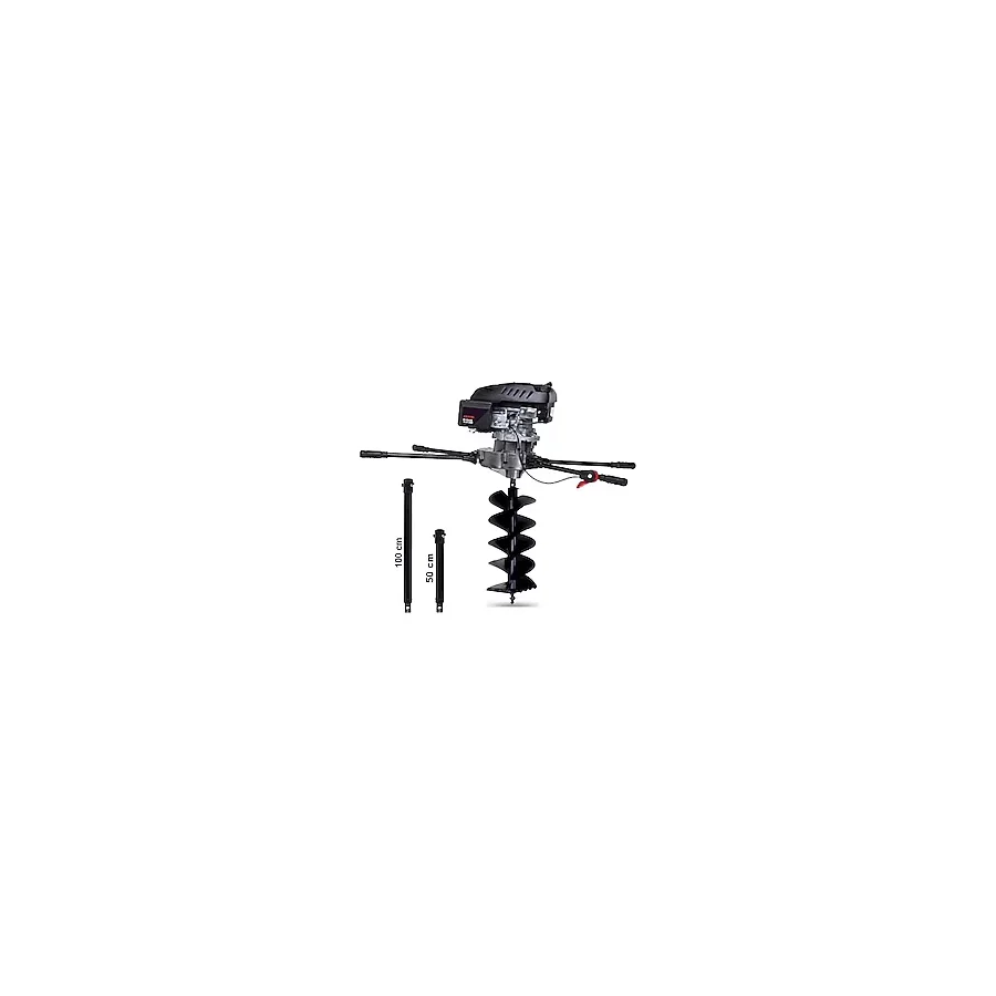 Tomking TKDZ-05-52 Ağır Hizmet Toprak Burgu Makinası 6.5 Hp 300 mm Uzatmalı