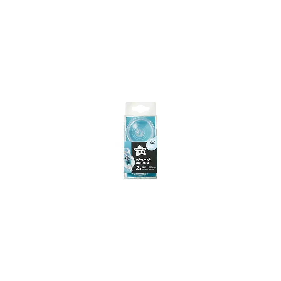 Tommee Tippee Biberon Emziği Anti-Colic 3 Ay+ 2 Delik
