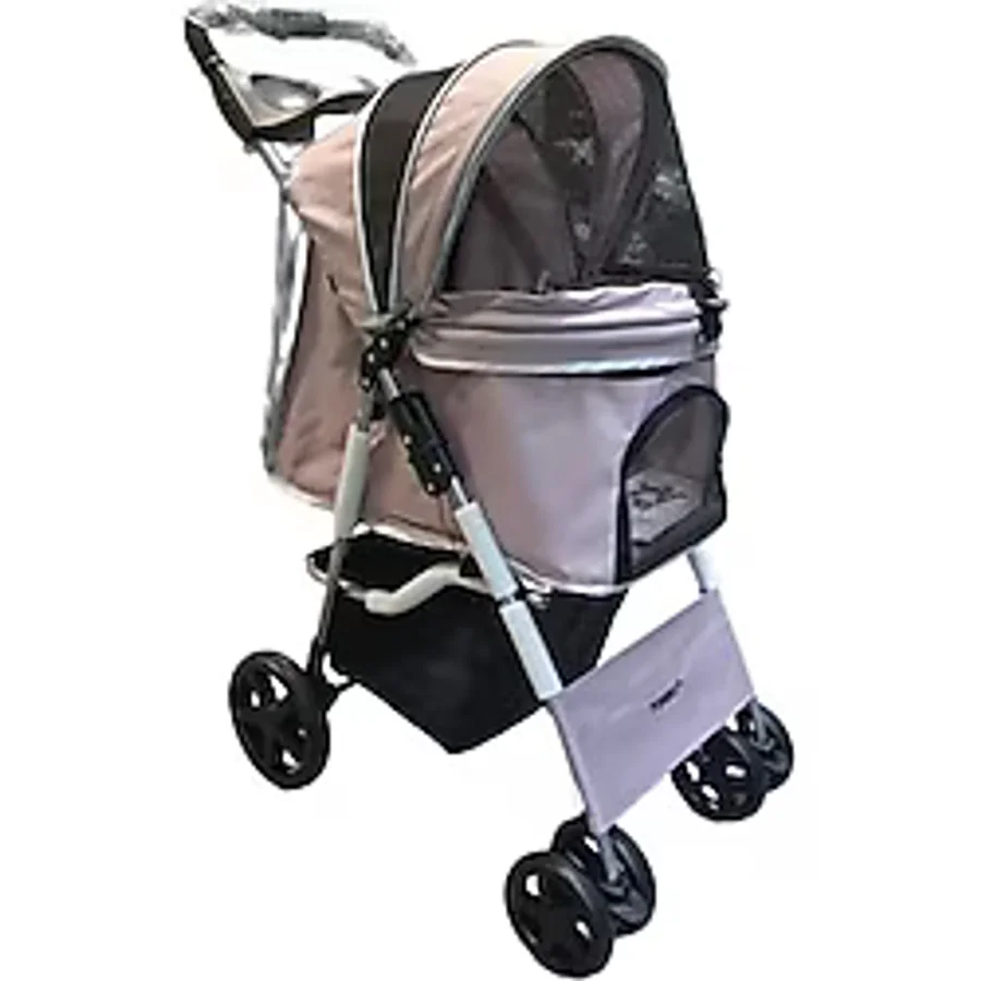 Tommy Evcil Hayvan Arabası 78x46x99,5 cm Pembe Max 15 kg
