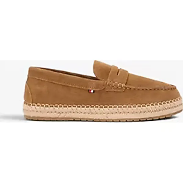 Tommy Hilfiger FLEXIBLE HILFIGER SDE ESPADRILLE Erkek Kahverengi Espadril - FM0FM05794