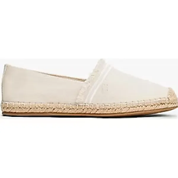 Tommy Hilfiger Fringe Canvas Closed Espadrille Kadın Mavi Espadril, 36 Beden