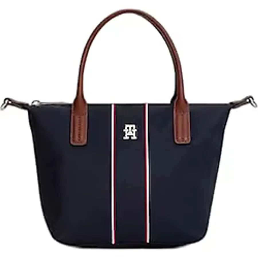Tommy Hilfiger Lacivert Kadın Tote Çanta AW0AW177070GY