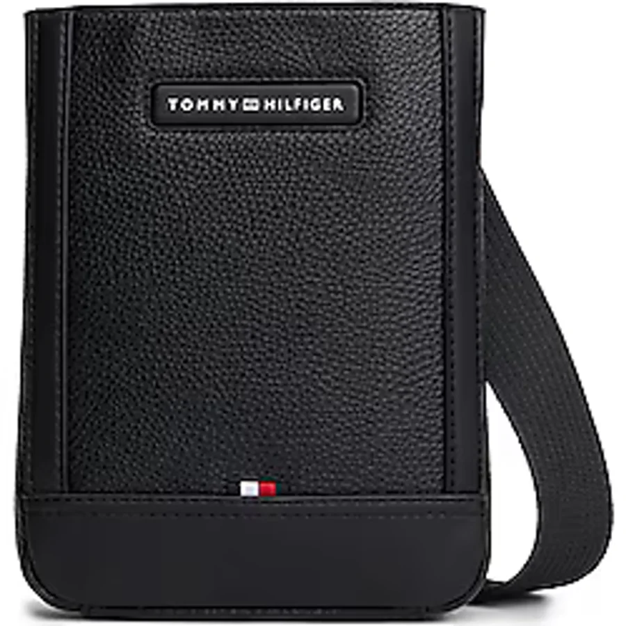 Tommy Hilfiger Siyah Erkek Postacı Çantası TH CENTRAL MINI CROSSOVER