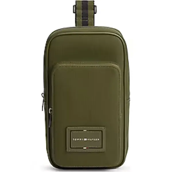 Tommy Hilfiger Siyah Erkek Postacı Çantası TH FOUNDATION SLING PACK