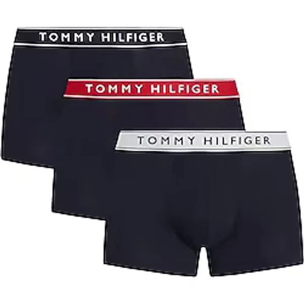 Tommy Hilfiger Trunk WB 3'lü Erkek Boxer
