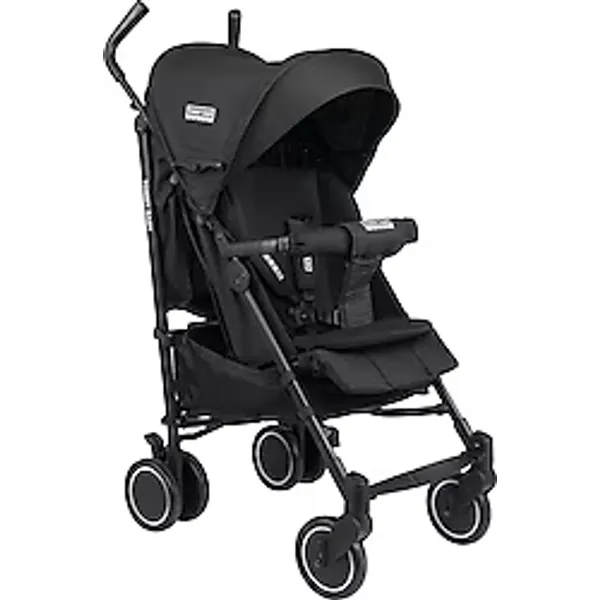 Tommybaby Luppo Black Tam Yatar Siyah Baston Bebek Arabası