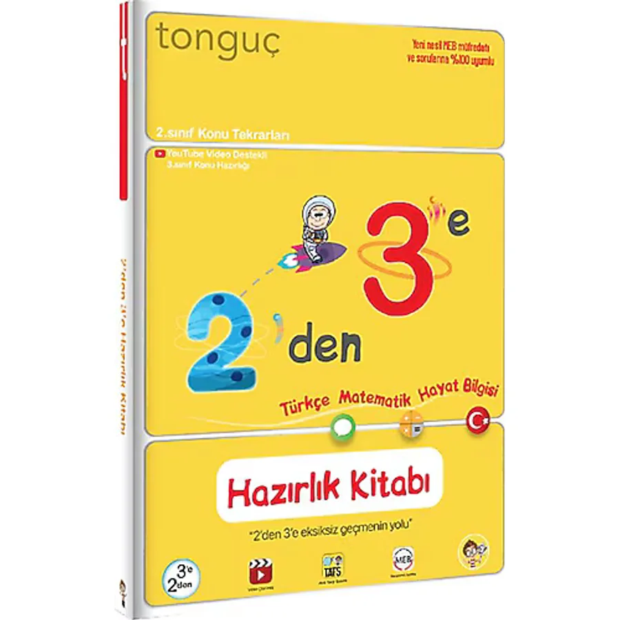 Tonguç Akademi 2'den 3'e Hazırlık Kitabı