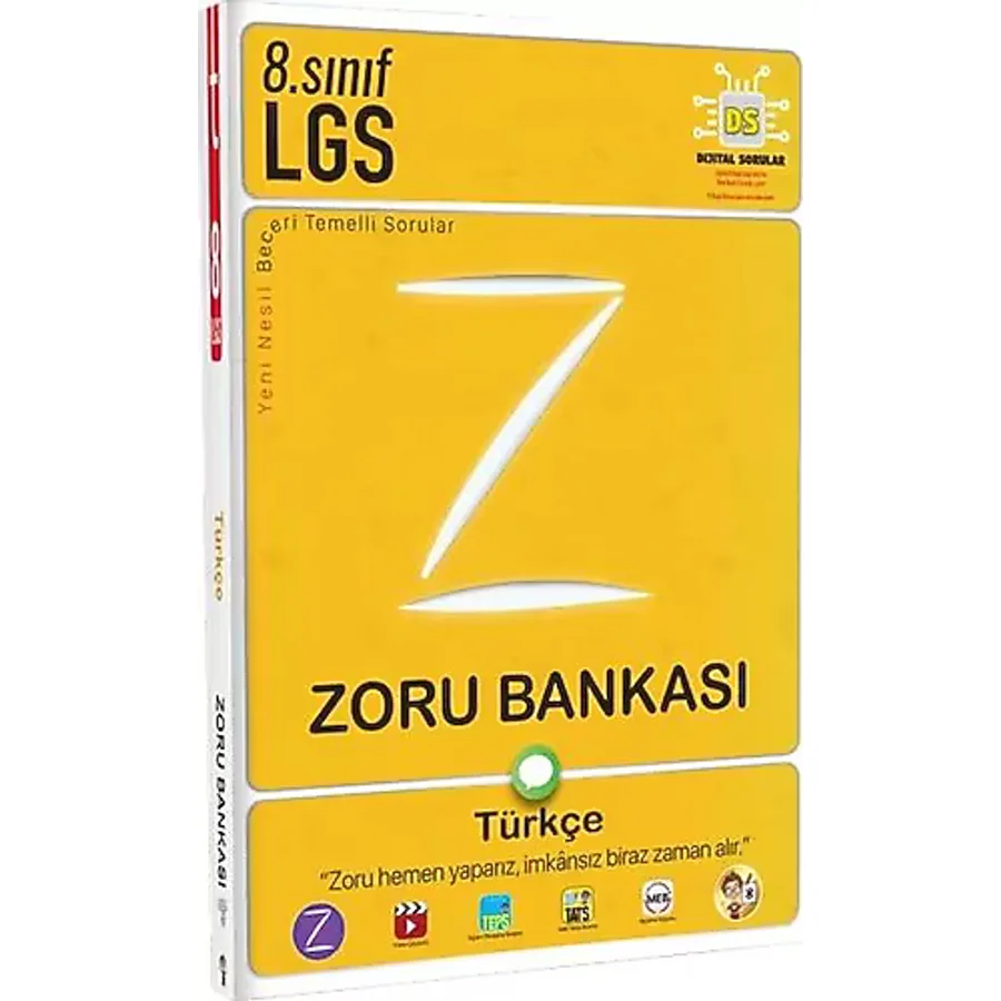 Tonguç Akademi 8. Sınıf LGS Türkçe Zoru Bankası