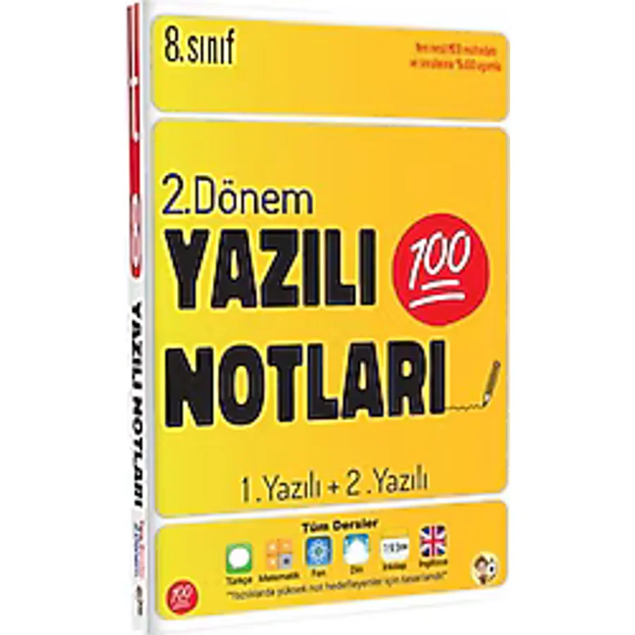 Tonguç Akademi 8. Sınıf Yazılı Notları 2. Dönem 1. ve 2. Yazılı