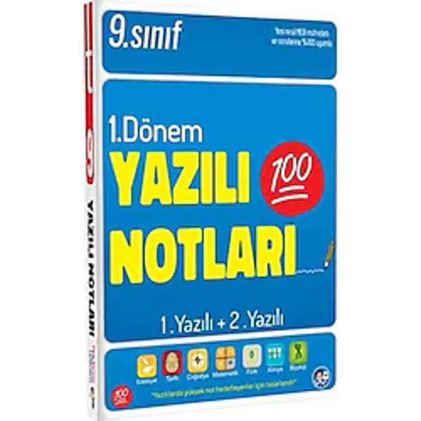 Tonguç Akademi 9. Sınıf 1. Dönem 1. ve 2. Yazılı Notları