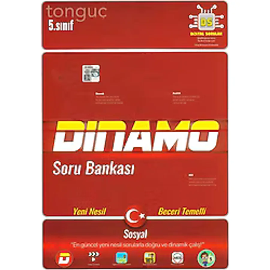 Tonguç Akademi Dinamo 5. Sınıf Sosyal Bilgiler Soru Bankası
