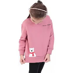 Toontoy Kız Bebek Baskılı Sweatshirt