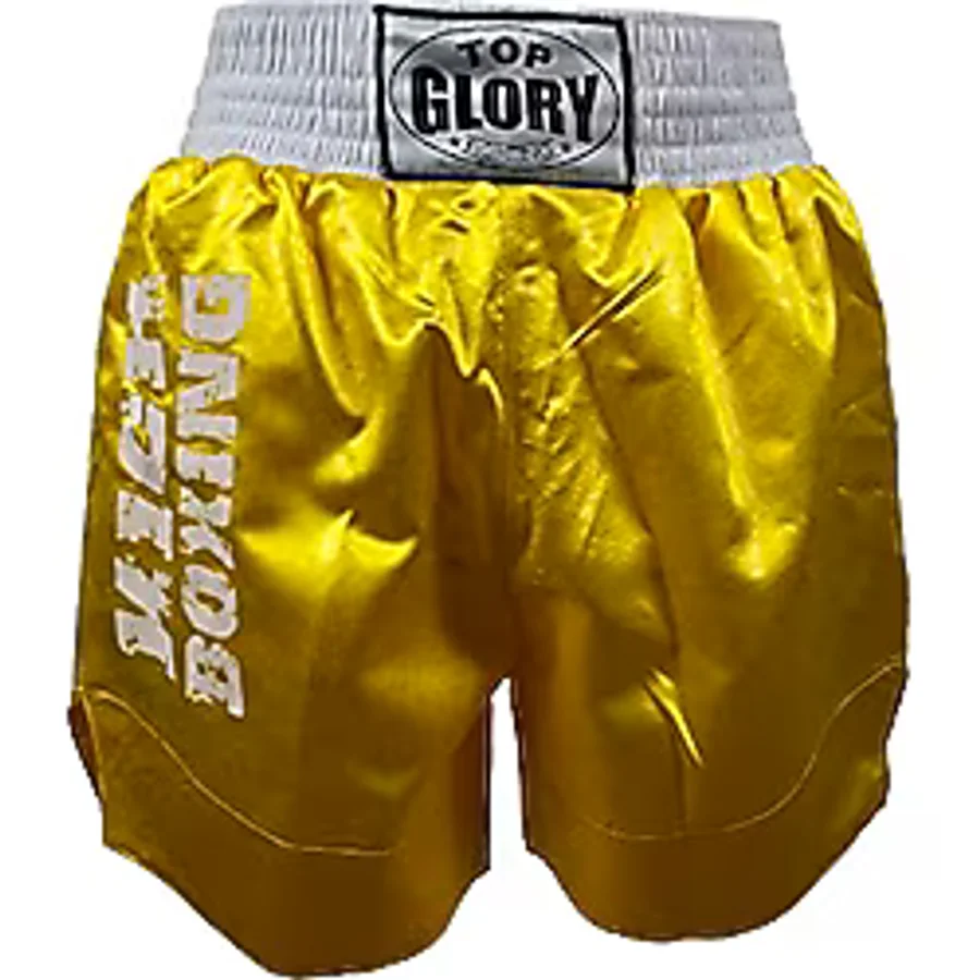 TOP GLORY (T1284) Unisex Kick Boks Şortu 6604 Sarı