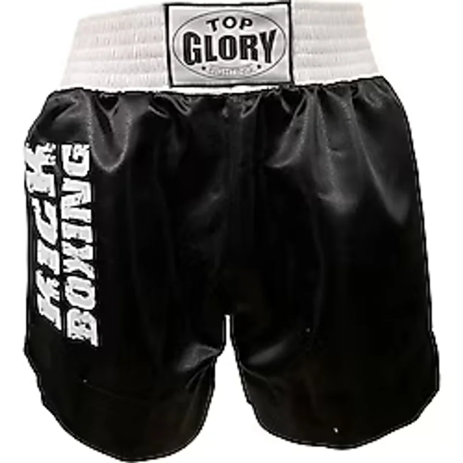 Top Glory Unisex Kick Boks Şortu 6601 Siyah