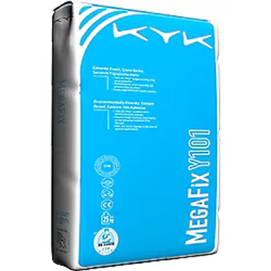 Topalak Ticaret Kütahya Kyk Megafix Y101 - 25KG Gri Seramik Yapıştırma Harcı Karo Yapıştırma Yer Seramik Yapıştırıcı - 1 Adet