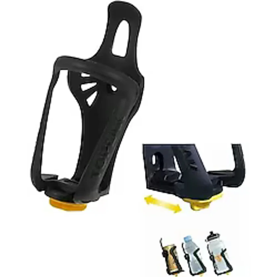 Topeak Modula Cage Ex Genişlik Ayarlı Plastik Matara Kafesi Siyah