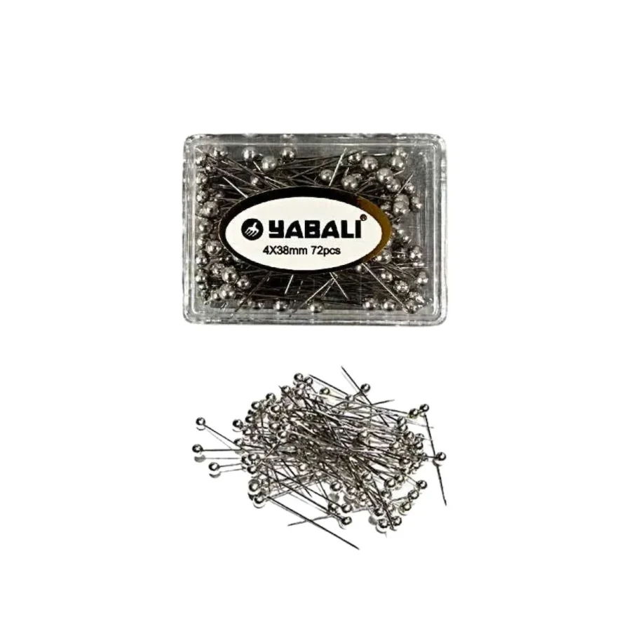 Toplu İğne Gümüş 72'li 4x38 Mm