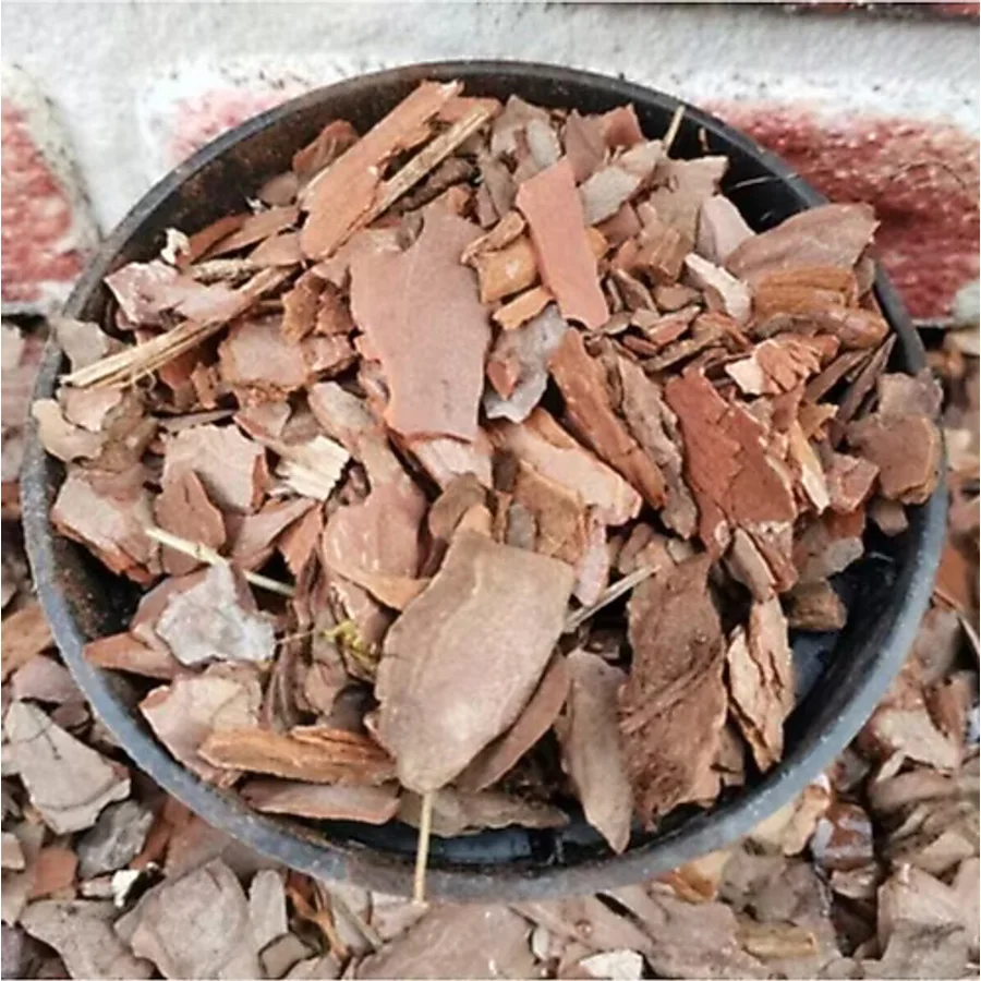 Toprak 4 Litre Naturel Mulch Ağaç Kabuğu 15 - 25 Mm Çam Kabugu Orkide Ve Bahçe Dekor Peysaj İçin