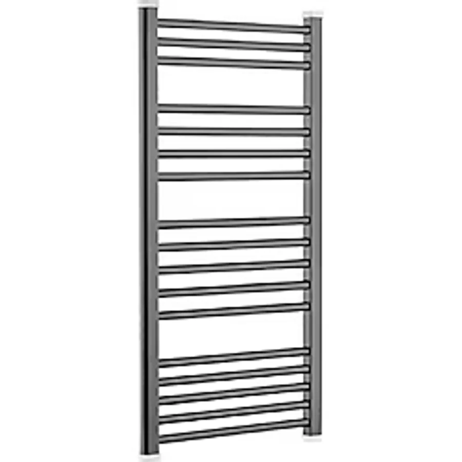 Toprak Havlupan 50/100CM 14 Borulu Antrasit Renk Havlupan Radyatör Banyo Isıtıcı 5 Yıl Garantili - 50 x 100 cm