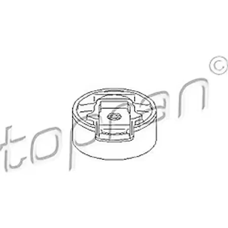 TOPRAN 110136001 Şanzıman Takozu Üst Yuvarlak-(Vw:Golf 04 - /Jetta/Caddy/Audi: A3 04- /Seat: Leon 06- )