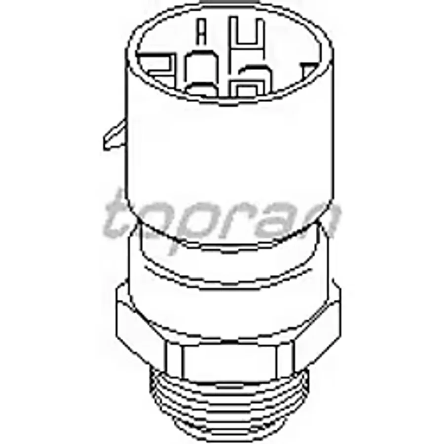 Topran 202355001 885 Fan Müşürü Vectra A-Astra F-Corsa B 1.5-1.7-1.8-2.0 C18nz-17D-15D-15Td-X15td-C20ne-C20xe 1341025