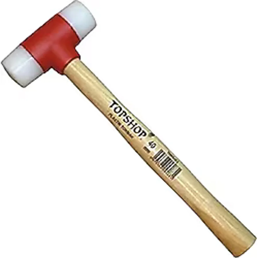 Topshop 09465 50 mm Ağaç Saplı Plastik Tokmak