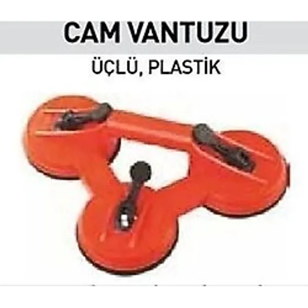 Topshop 15011 Üçlü Plastik Cam Vantuzu