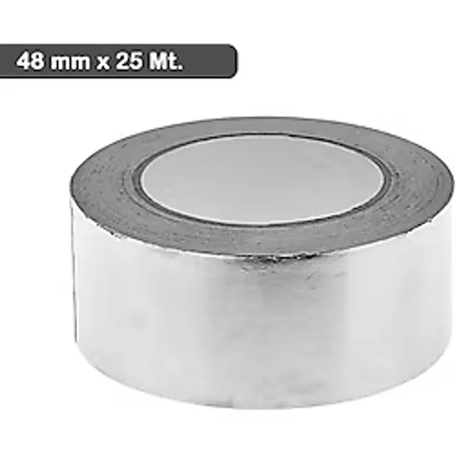 Toptancı Kapında Aliminyum Folyo Bant 48 mm x 25 Mt