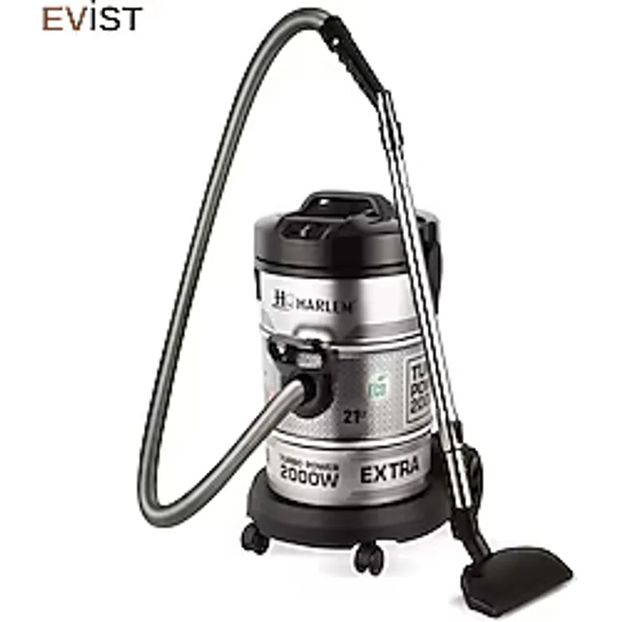TORBASIZ - KURU VAKUMLU - METAL KASA ELEKTRİKLİ SÜPÜRGE 21LT - 2850W HSV-622DVC (4434)