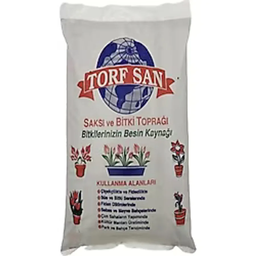Torfsan Güzelyüzavm 80 Litre Bahçe,saksı ve Çiçek Toprağı Torf + Perlit + Organik Gübre Karışımı