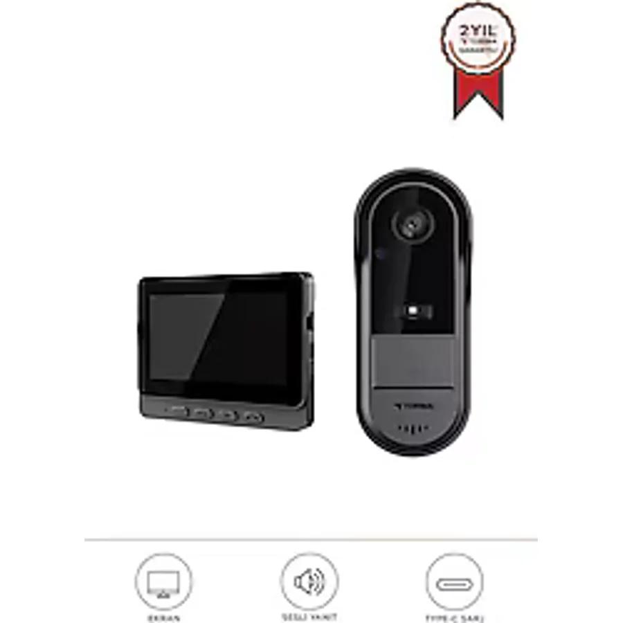 Torima CMR-25 Akıllı Görüntülü Kapı Zili