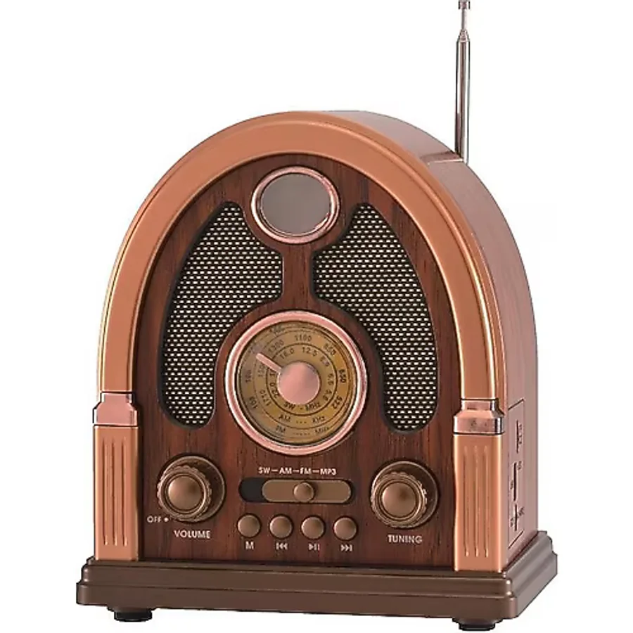 Torima D-58 Kahverengi Nostaljik Radyo